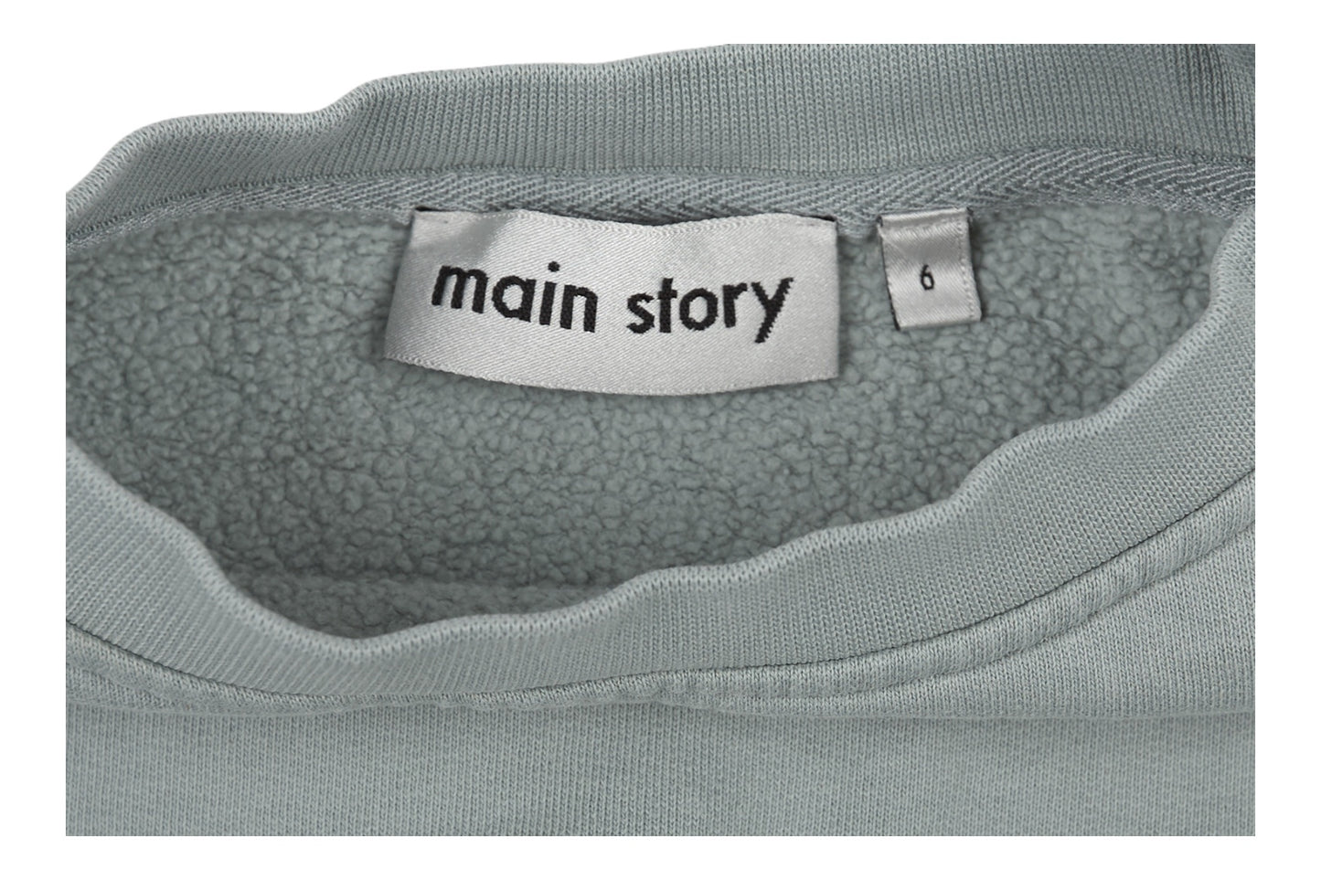 Main Story Sweatshirt 116/122 Light Green-Blue