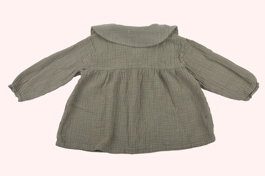 Play Up Blouse Green