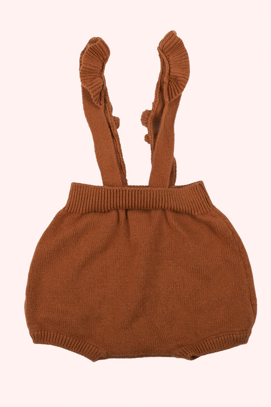 Lil' Atelier Dungarees Brown