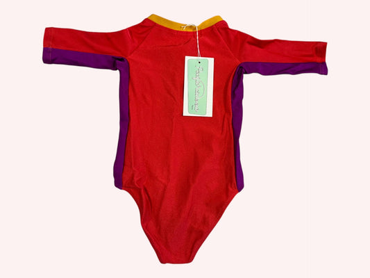 Pacific Rainbow Swimsuit Red