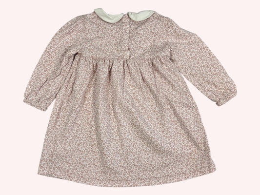 The Little White Company Dress Pink and White
