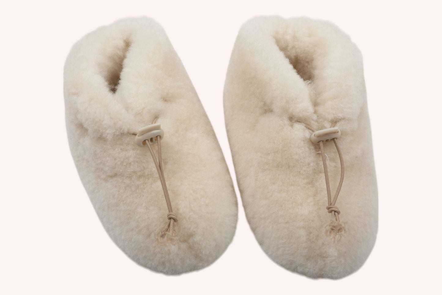 Unbranded Slippers White Lambswool
