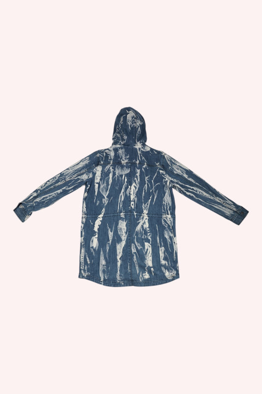 Stella McCartney Kids Jacket Blue and White