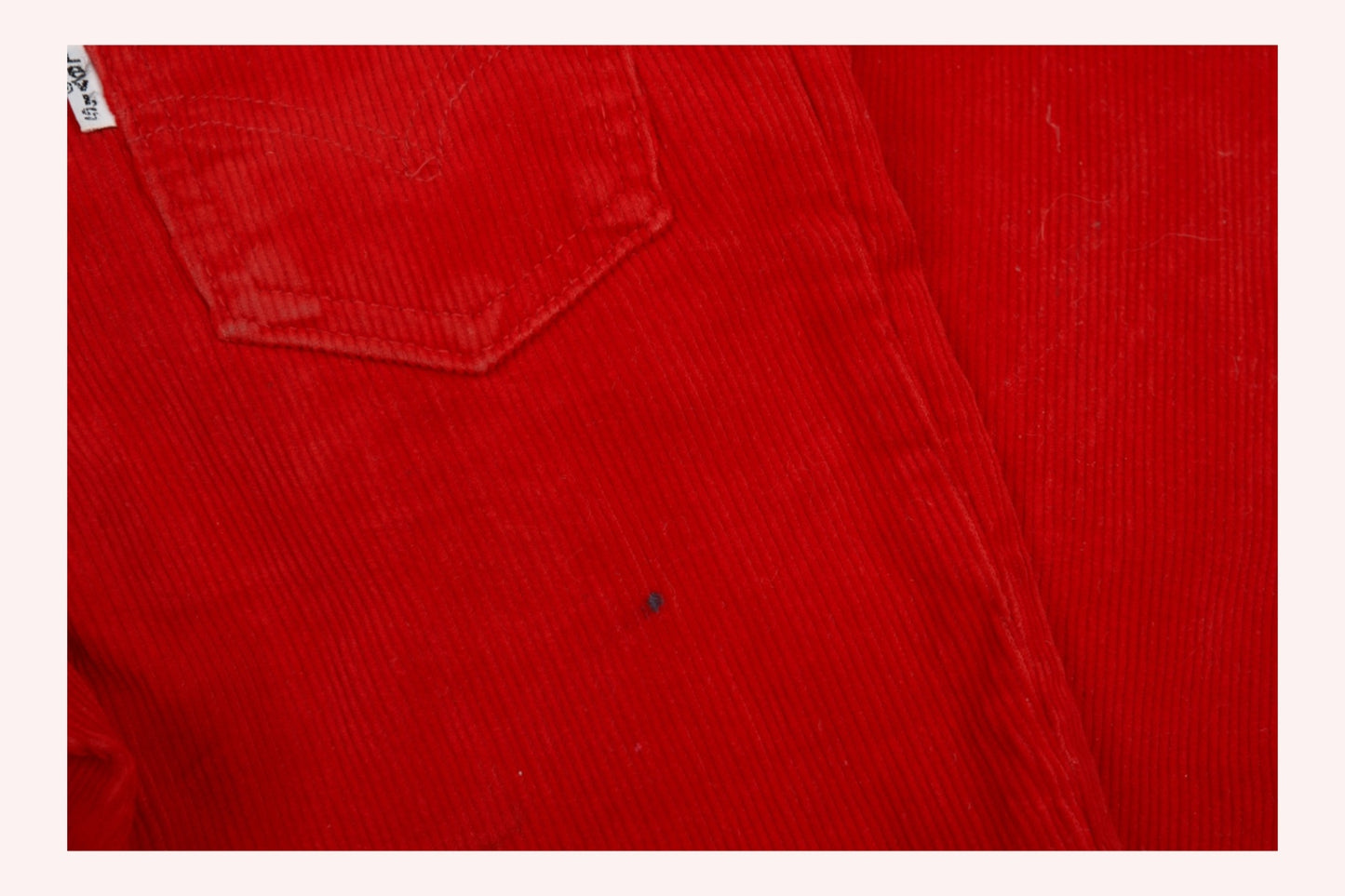 Levi's Trousers Red