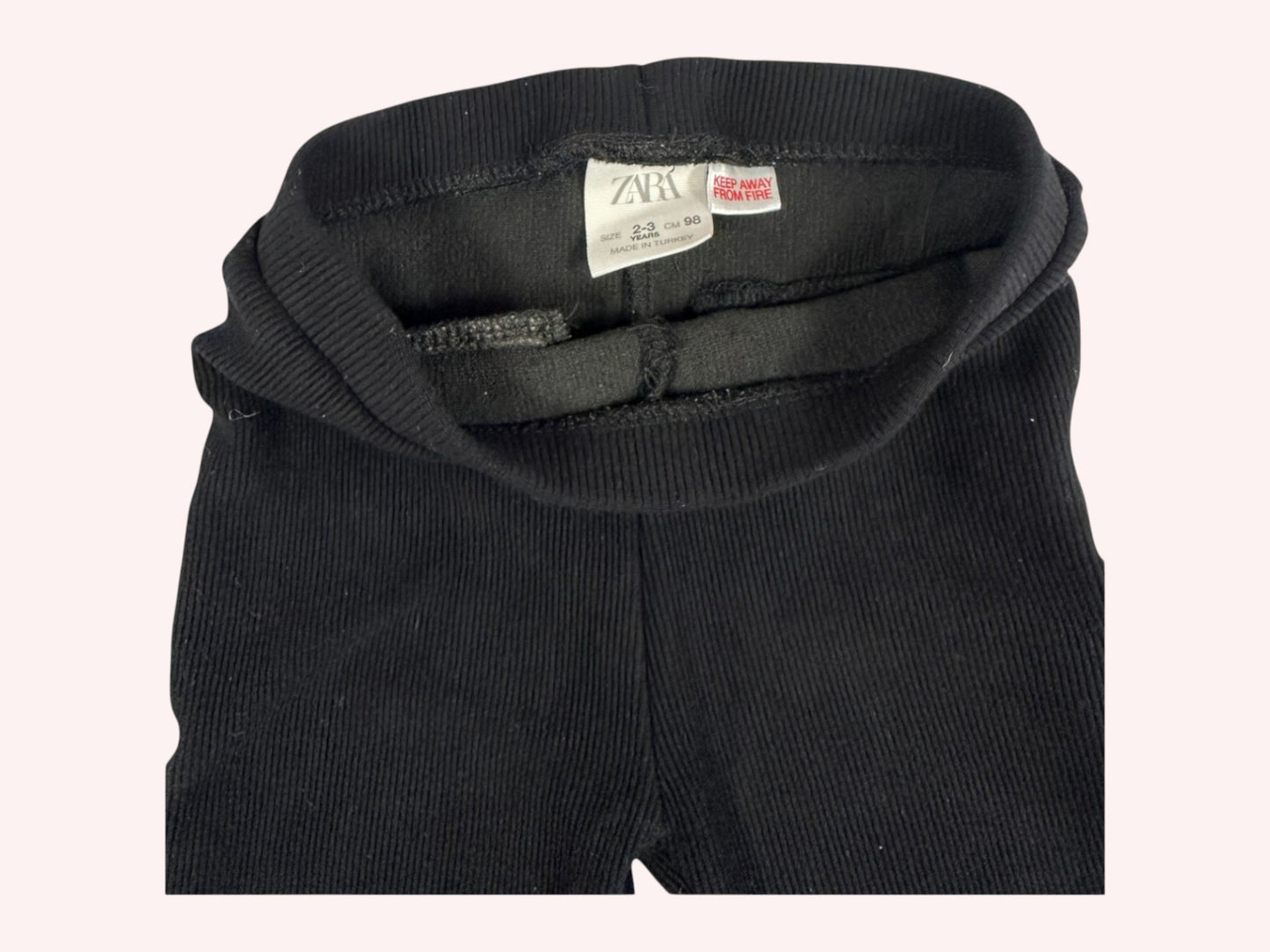 Zara Flared Trousers Black