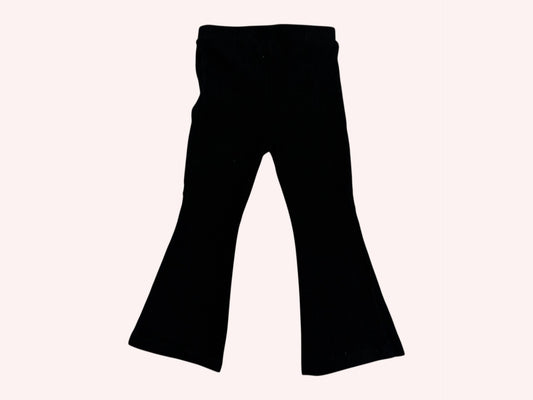 Zara Flared Trousers Black