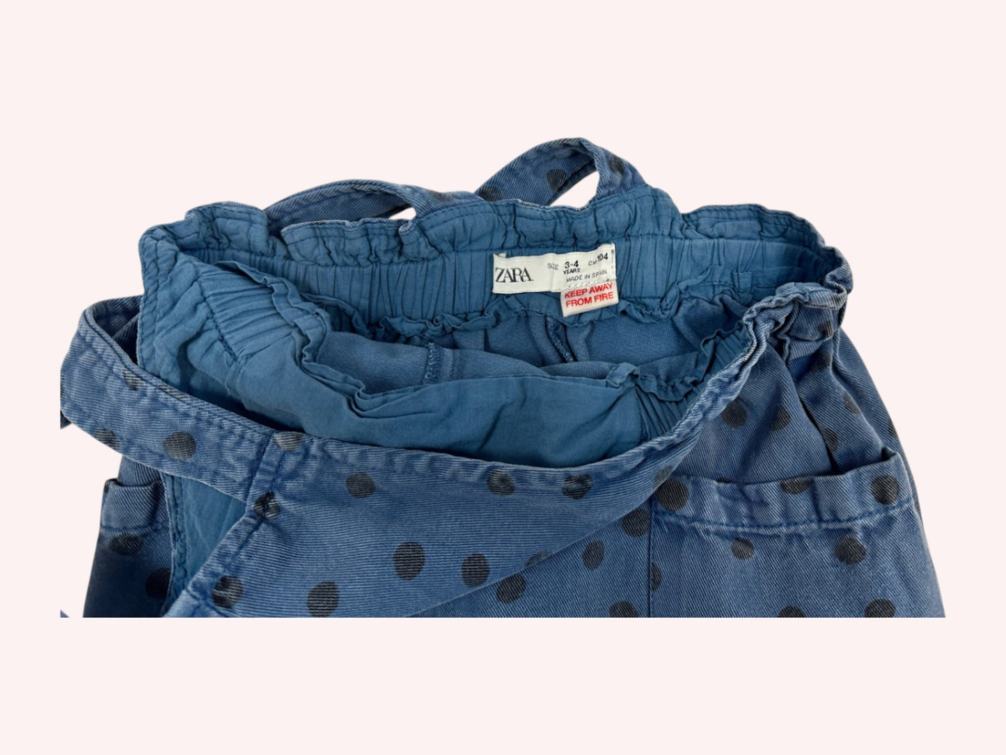 Zara Dungarees Blue