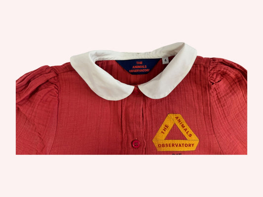 The Animals Observatory Blouse Red