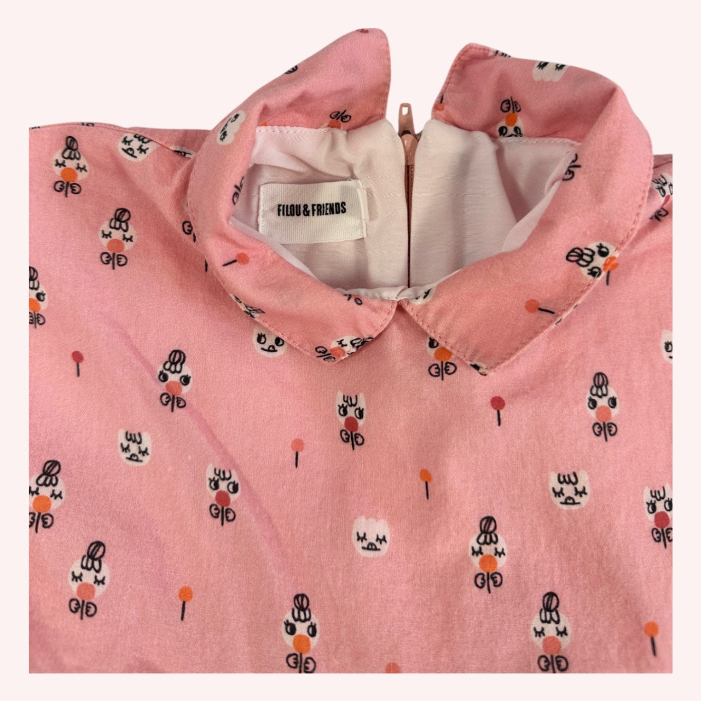 Filou & Friends Dress Pink