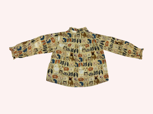 Sissy-Boy Blouse Beige