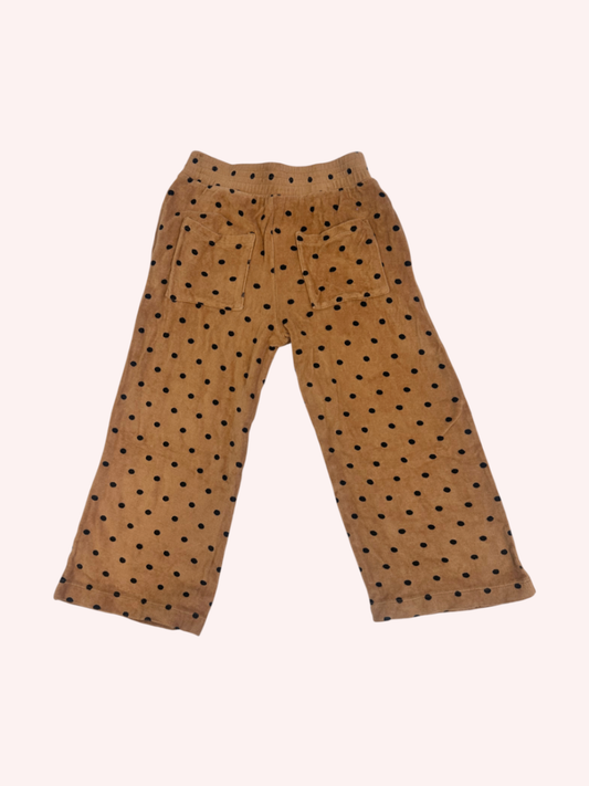 Repose Amsterdam Trousers Brown with black polka dots