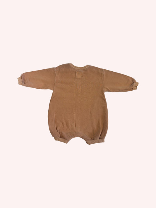 Play Up Cozy Playsuit Brown