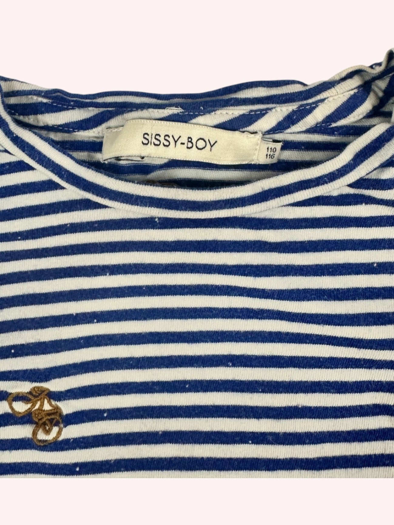 SISSY-BOY T-Shirt Blue and white Bicycles