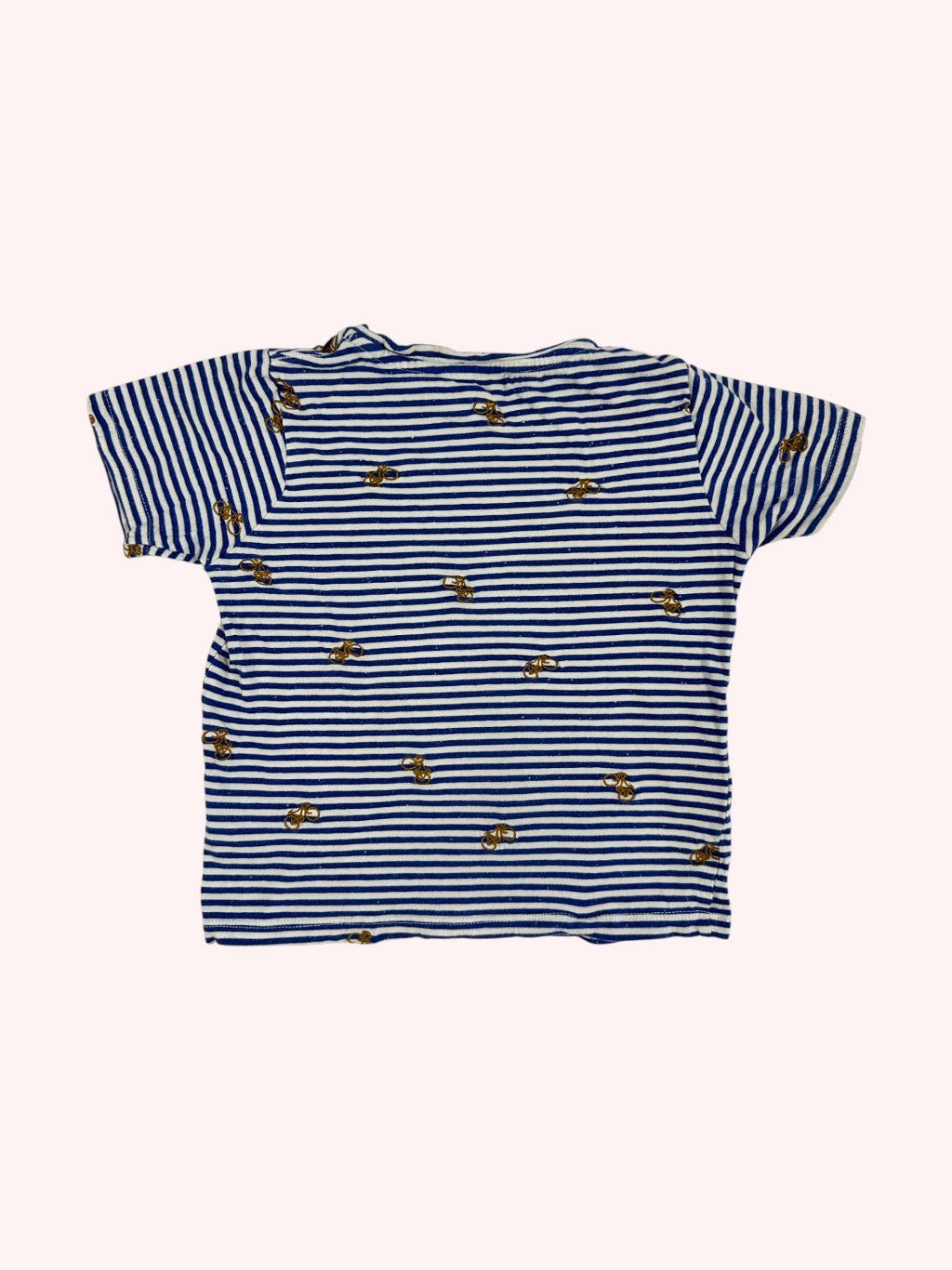 SISSY-BOY T-Shirt Blue and white Bicycles