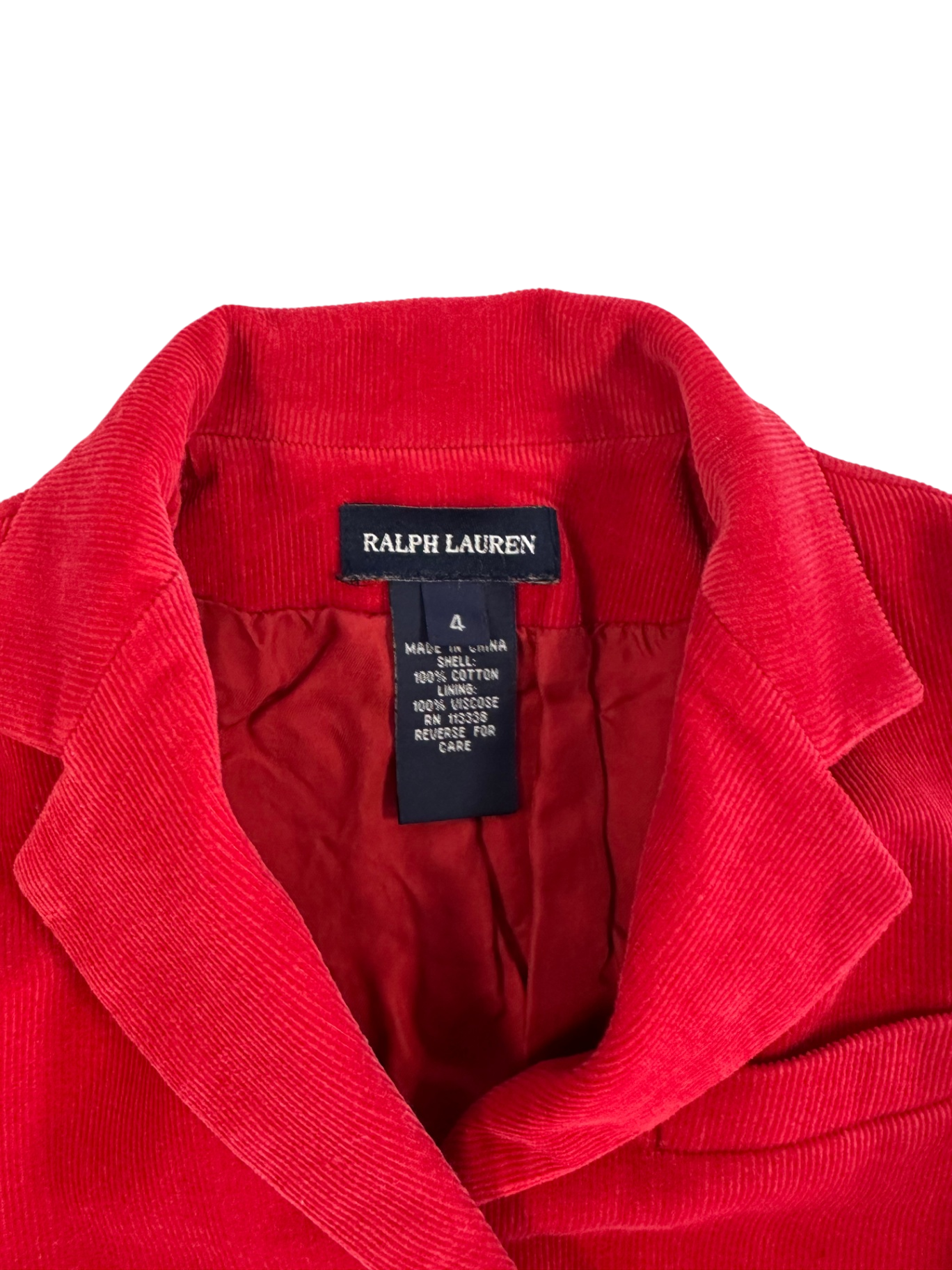 Ralph Lauren Jacket Red