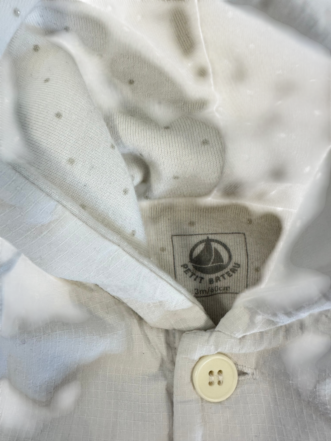 Petit Bateau Jacket Off-white