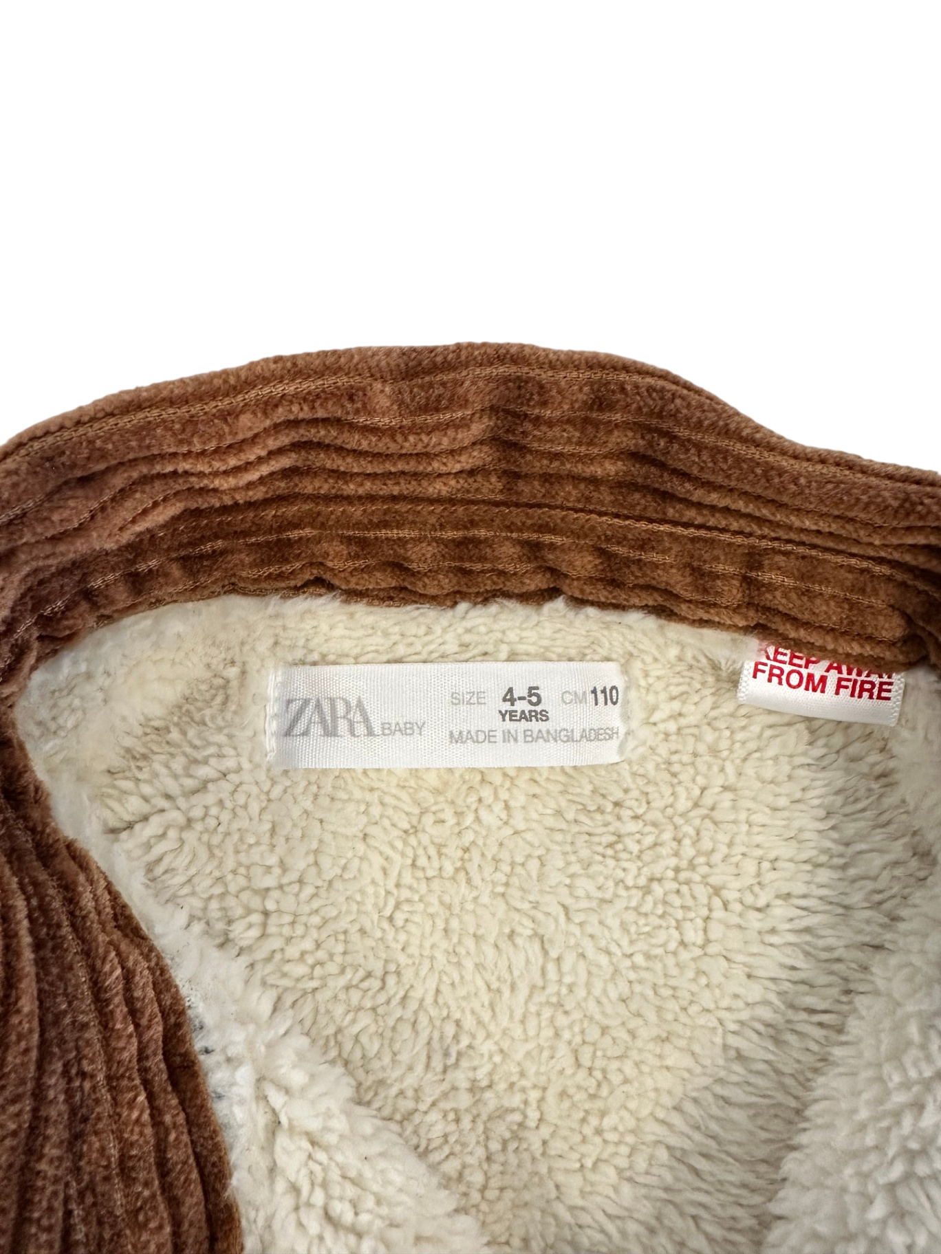 H&M Shirt Navy blue and cream