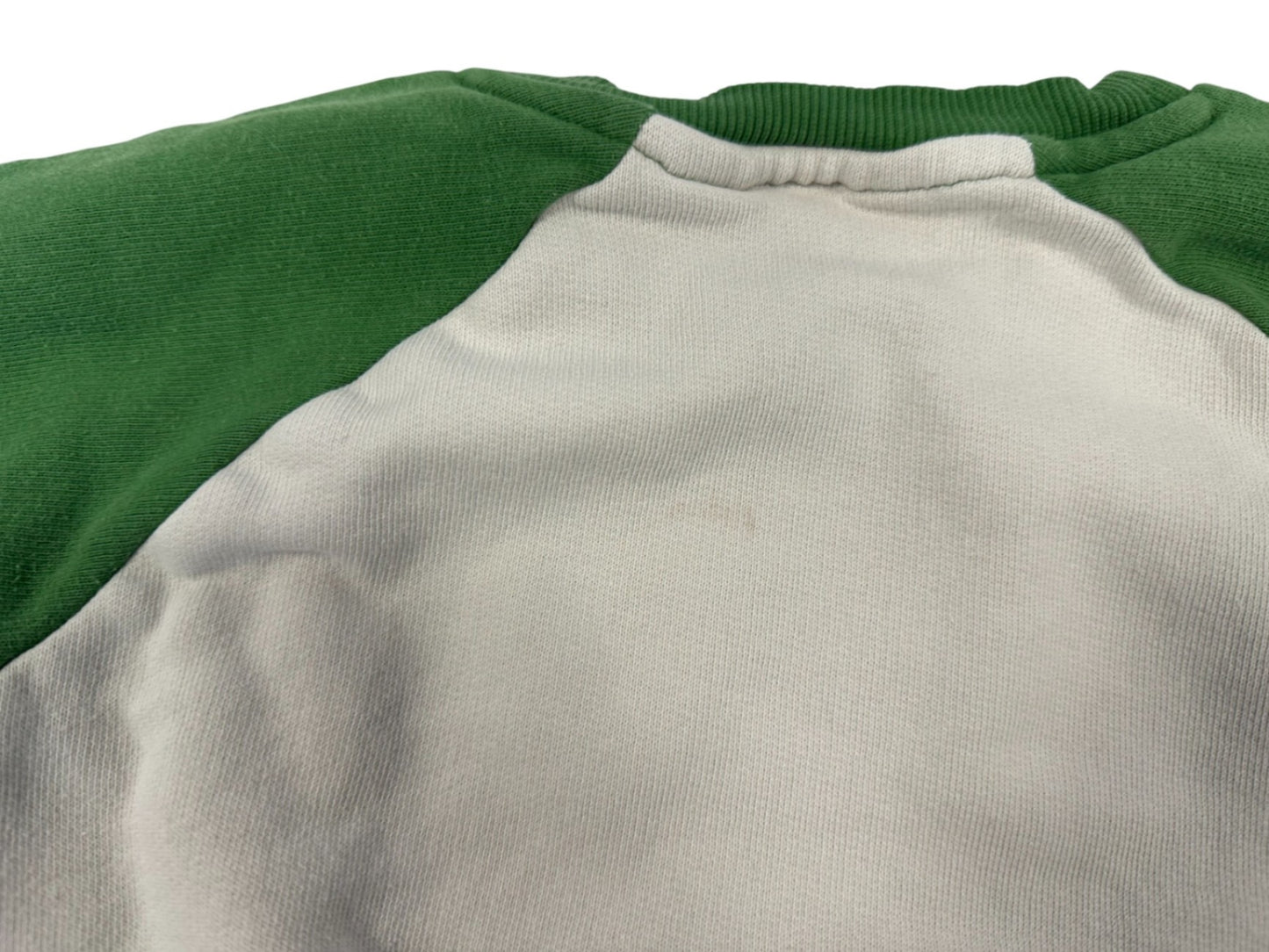 Mini Rodini Sweatshirt I'm Great Green