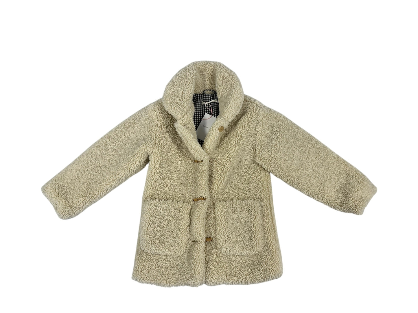 Cozy Mango Teddy Jacket Cream