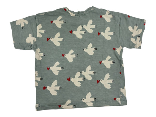 H&M T-Shirt Blue Dove