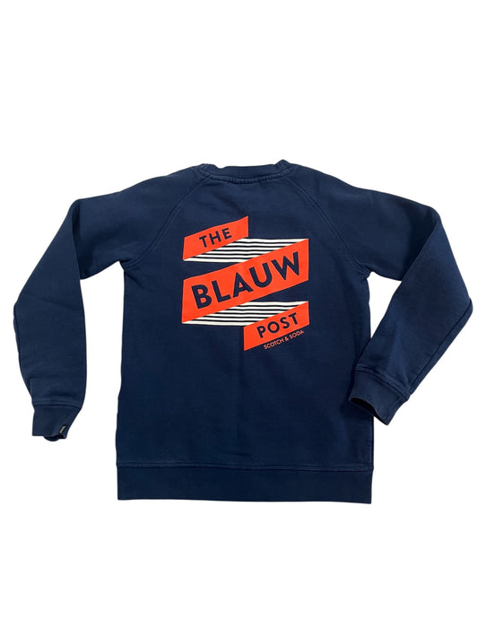 Scotch & Soda Navy Blue Sweater