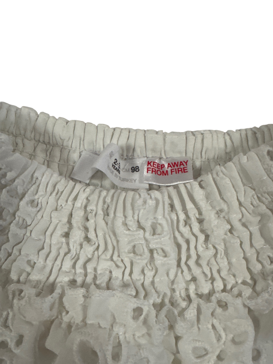 Zara Skirt White