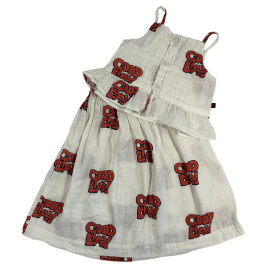 Wynken Dress Set White