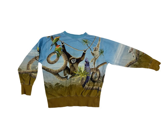 Molo Sweatshirt Light Blue Djungle