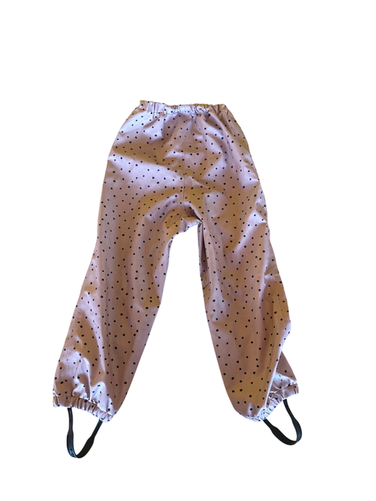 LIEWOOD Trousers Pink with black polka dots