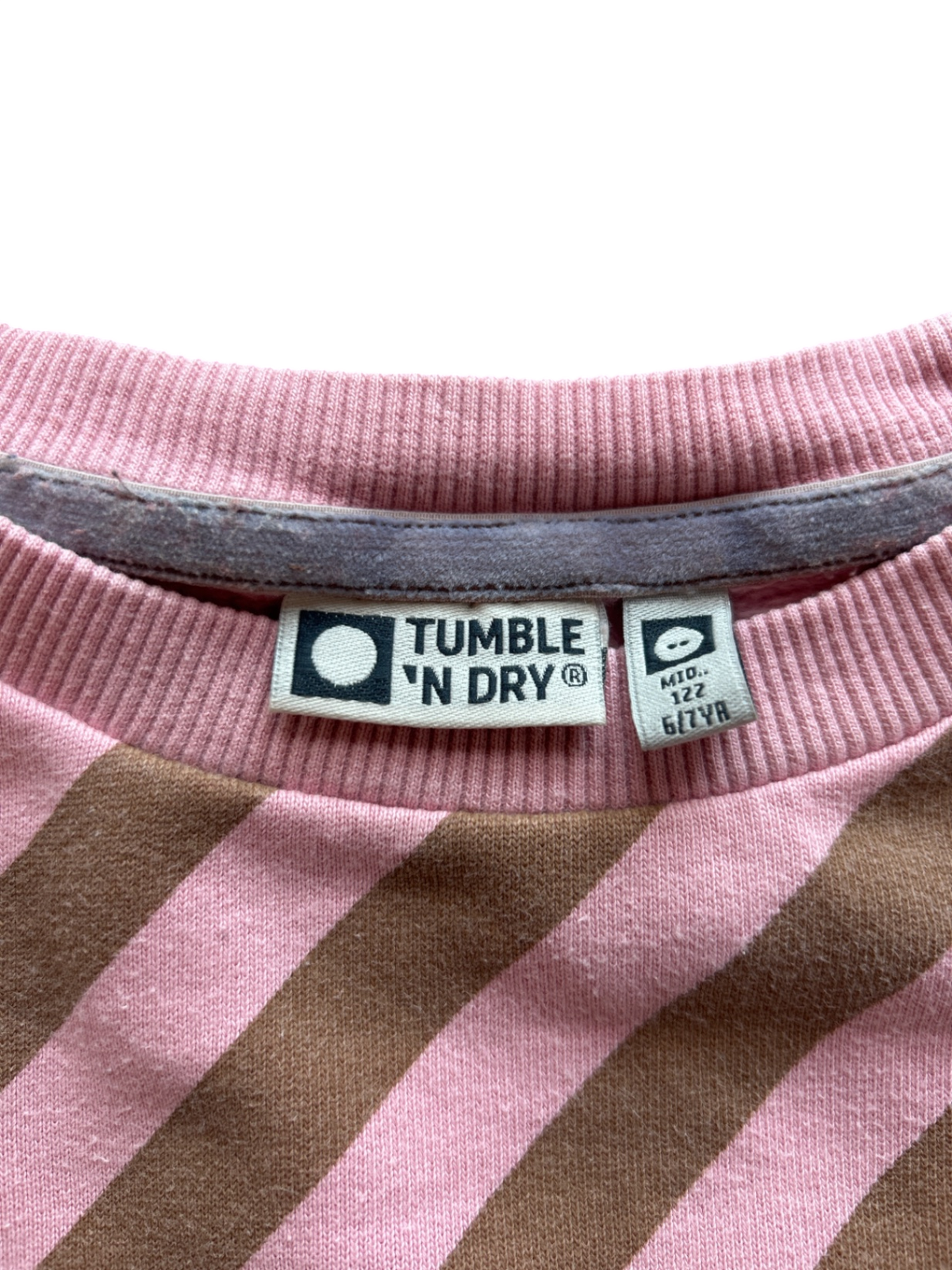 Tumble 'N Dry Sweatshirt Pink and beige