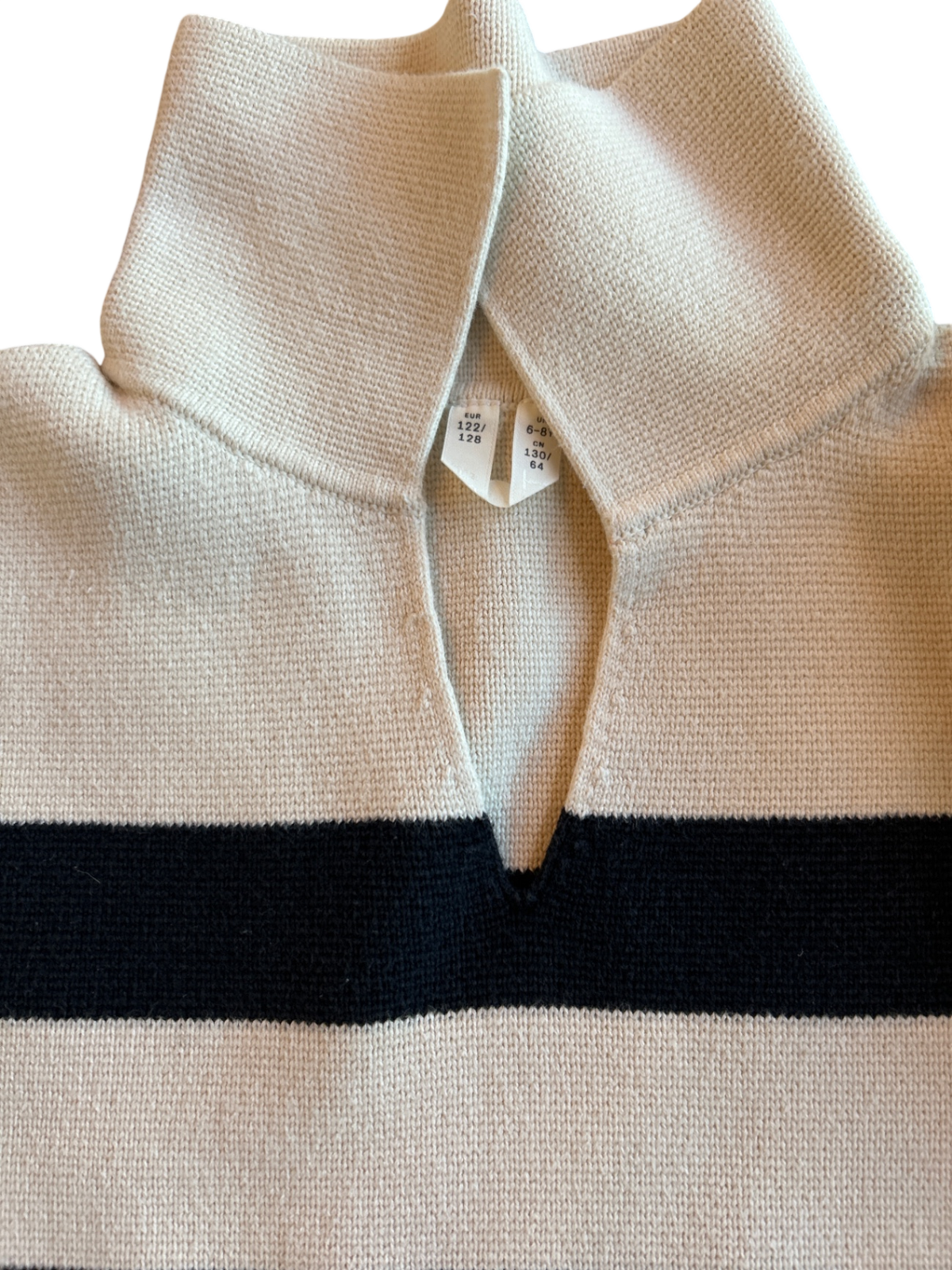 Arket Sweater Beige and black