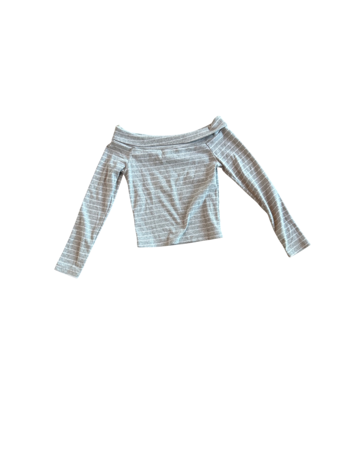 unknown Tops Beige with white stripes