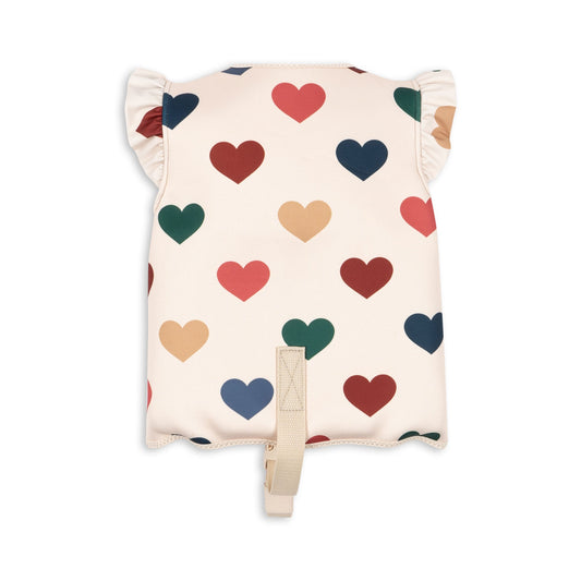 Float frill hearts vest