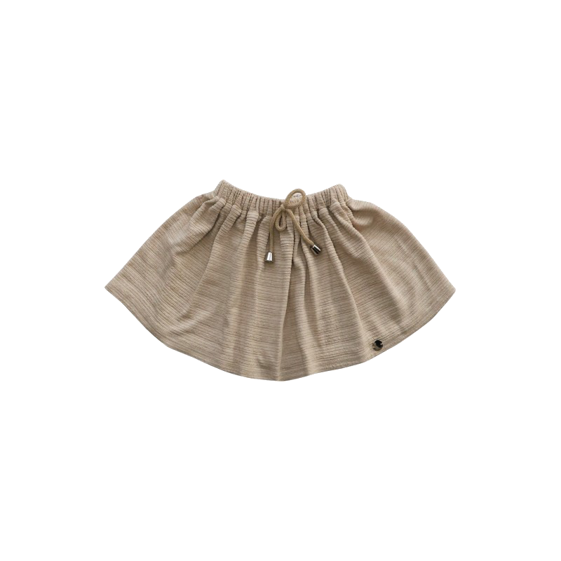 PAVONADA Bibiana Skirt Beige
