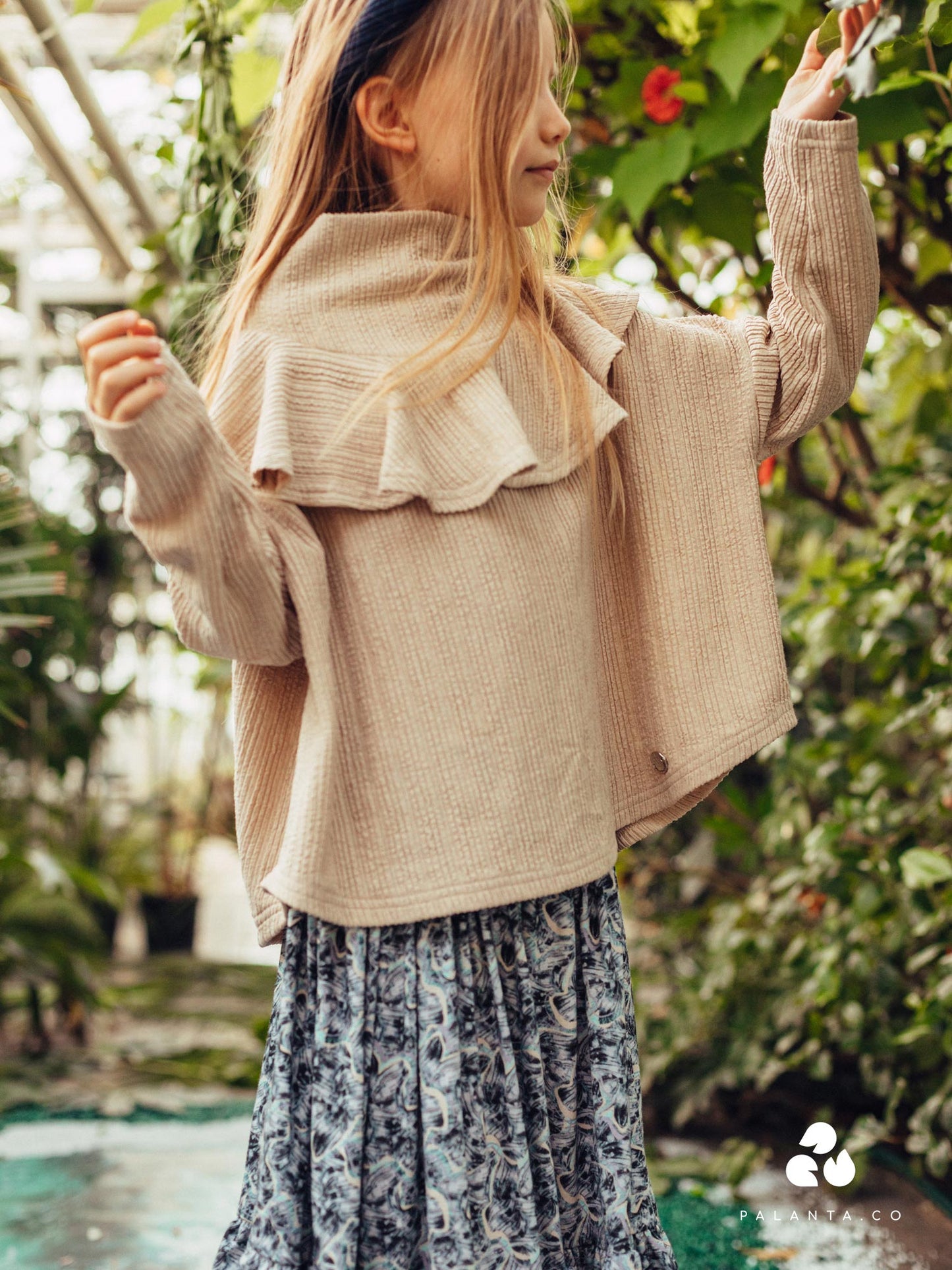 PAVONADA Gianna Blouse Beige