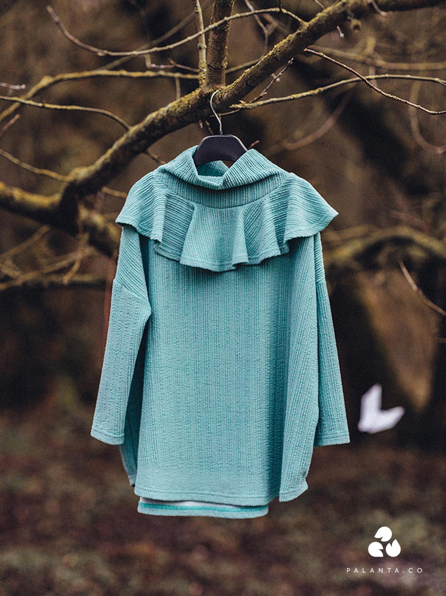 PAVONADA Gianna Blouse Blue