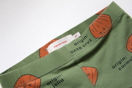 Tweedehands legging met kunstwerkjes