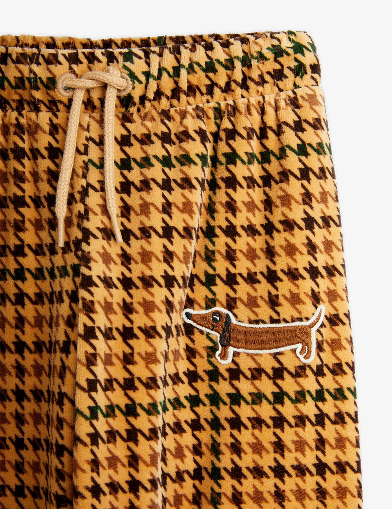 Mini Rodini Dog Embroidered Sweatpants
