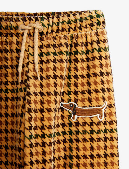 Mini Rodini Dog Embroidered Sweatpants