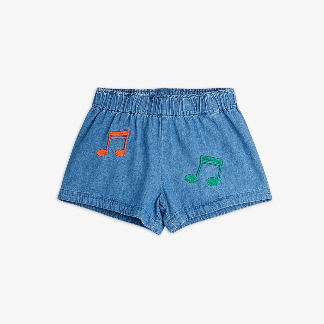 Mini Rodini Note Denim Shorts
