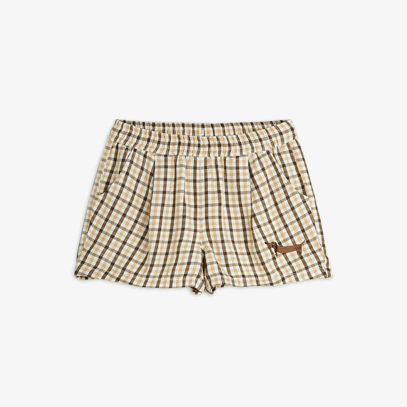 Mini Rodini Gingham Woven Shorts