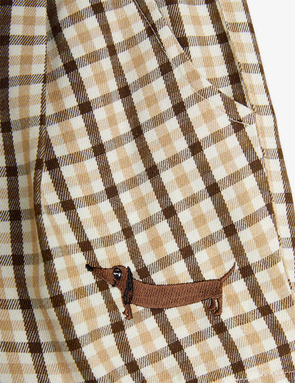 Mini Rodini Gingham Woven Shorts