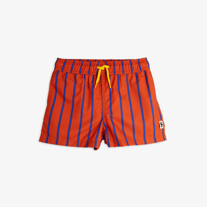 Mini Rodini Vertical stripe swim shorts