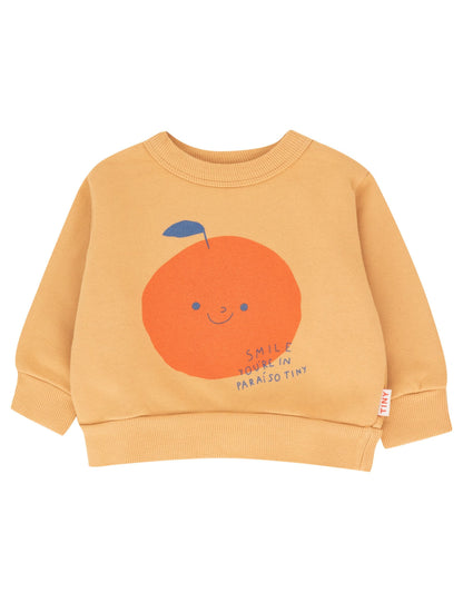 Tiny Cottons Tangerine Sweatshirt