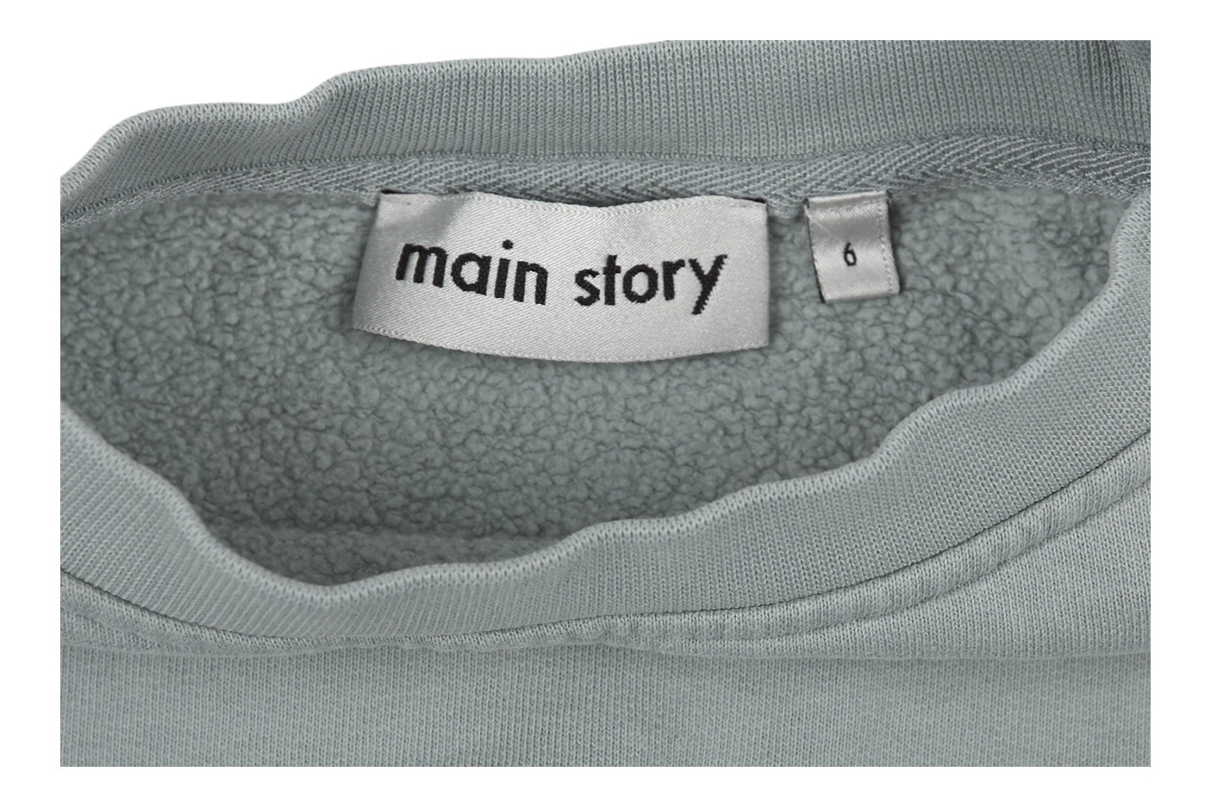 Main Story Sweatshirt 116/122 Light Green-Blue