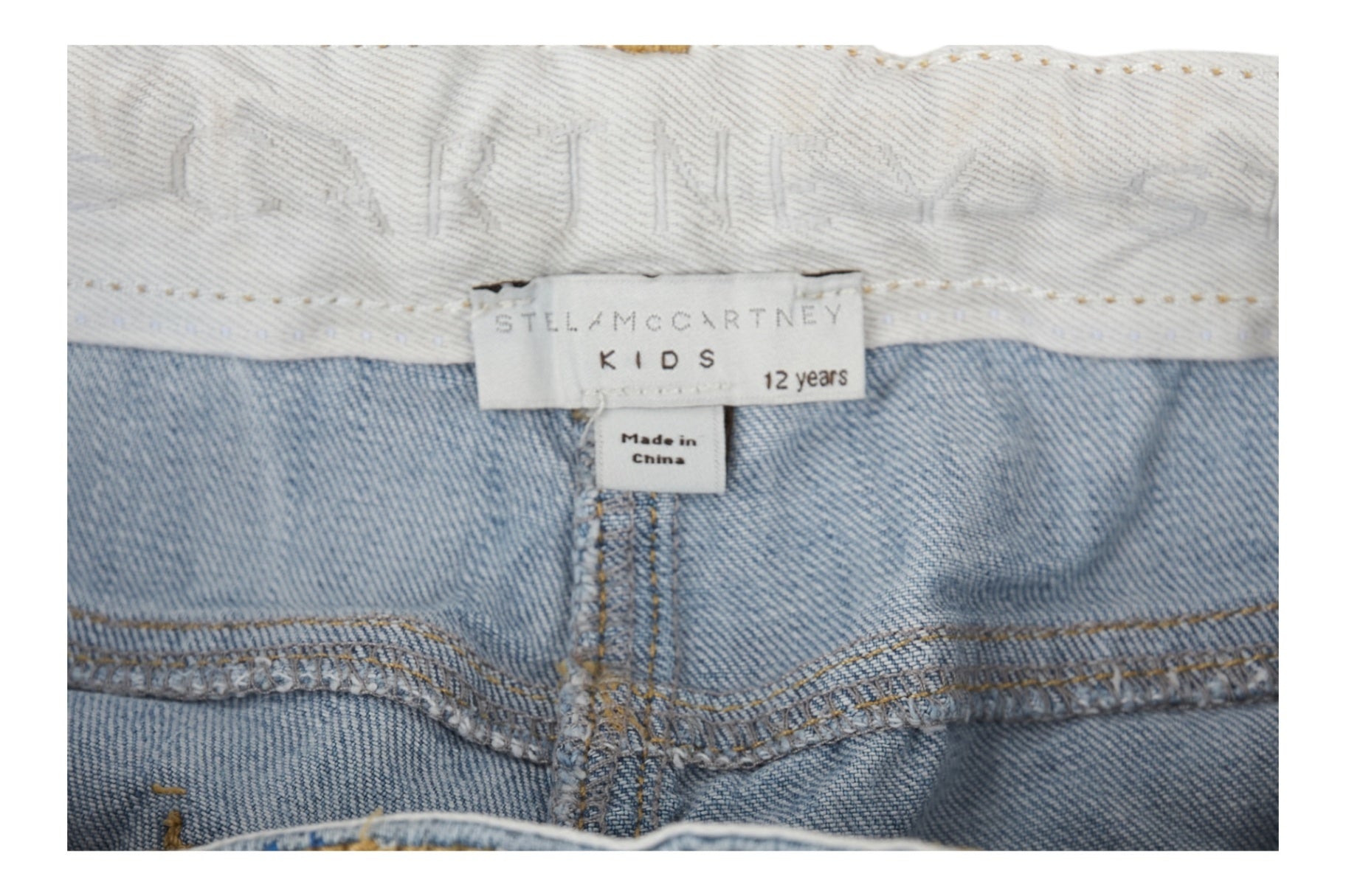 Stella McCartney Kids Jeans 152 Light Blue / skating print