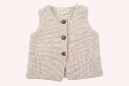 Louis Louise Knitwear Bodywarmer Pink 