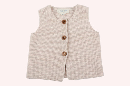 Louis Louise Knitwear Bodywarmer Pink 