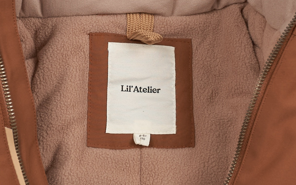 Lil' Atelier Snowsuit Brown