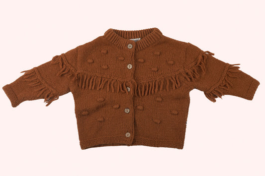 Ammehoela Cardigan Brown